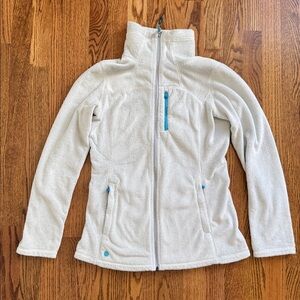Outdoor Research | Casia Jacket | Alloy/Rio Gray Fleece w Teal Zips | Size S/P
